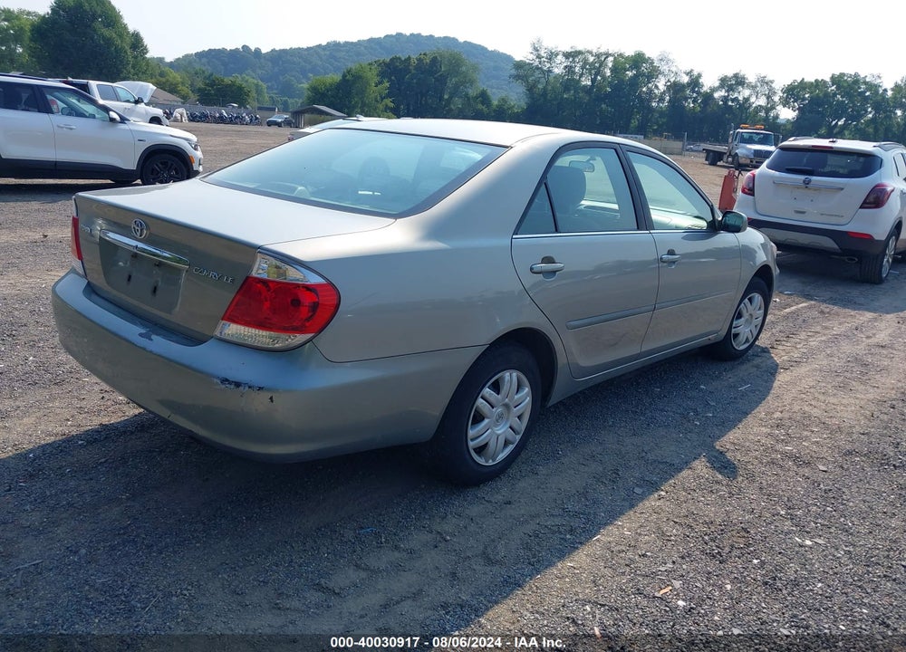 2006 TOYOTA CAMRY LE VIN: 4T1BE32K66U666920