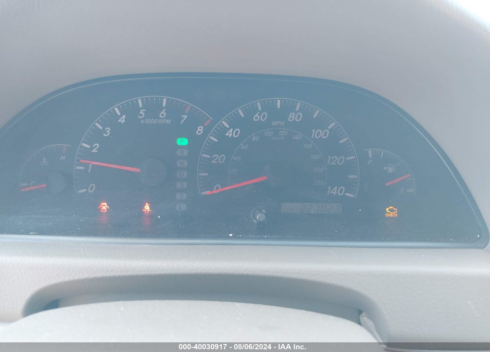 2006 TOYOTA CAMRY LE VIN: 4T1BE32K66U666920