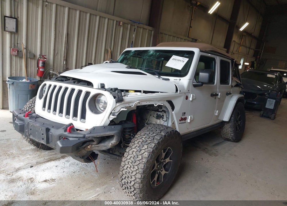 2019 JEEP WRANGLER UNLIMITED RUBICON 4X4 VIN: 1C4HJXFG8KW656184