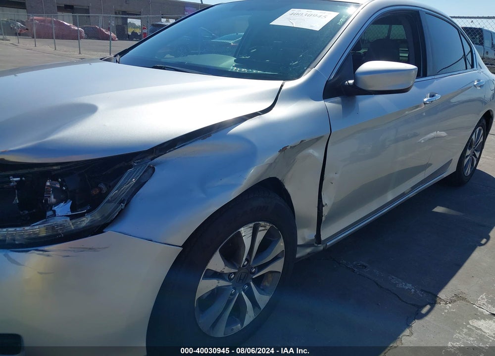 2013 HONDA ACCORD LX VIN: 1HGCR2F37DA082584