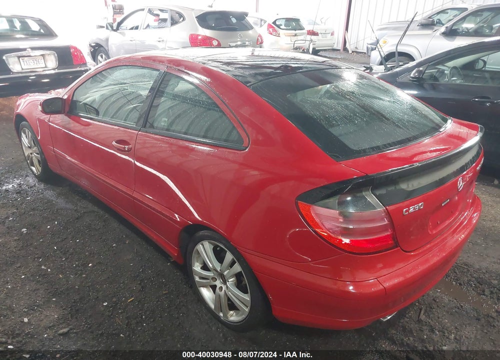 2004 MERCEDES-BENZ C 230 VIN: WDBRN40J64A599980
