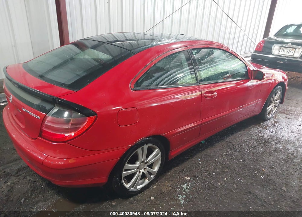 2004 MERCEDES-BENZ C 230 VIN: WDBRN40J64A599980
