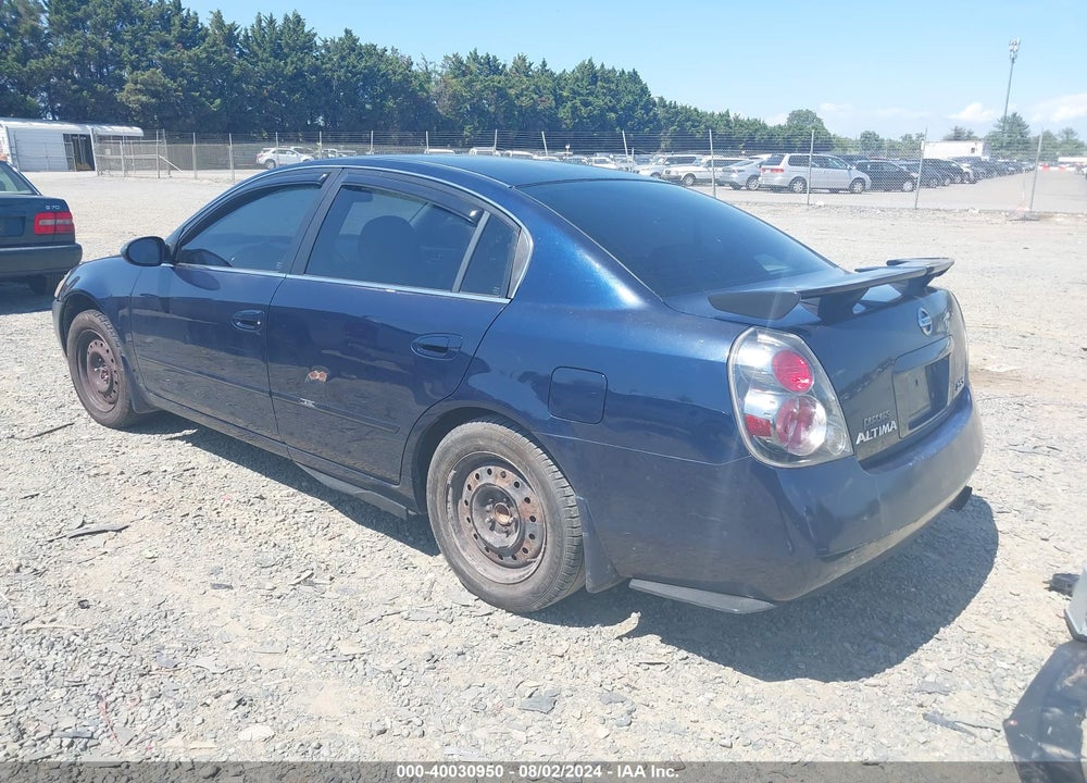 2006 NISSAN ALTIMA 2.5 S VIN: 1N4AL11D76C123472