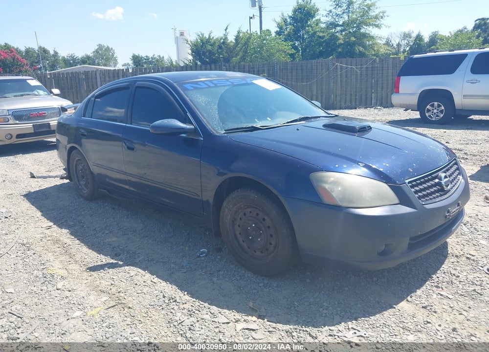 2006 NISSAN ALTIMA 2.5 S VIN: 1N4AL11D76C123472