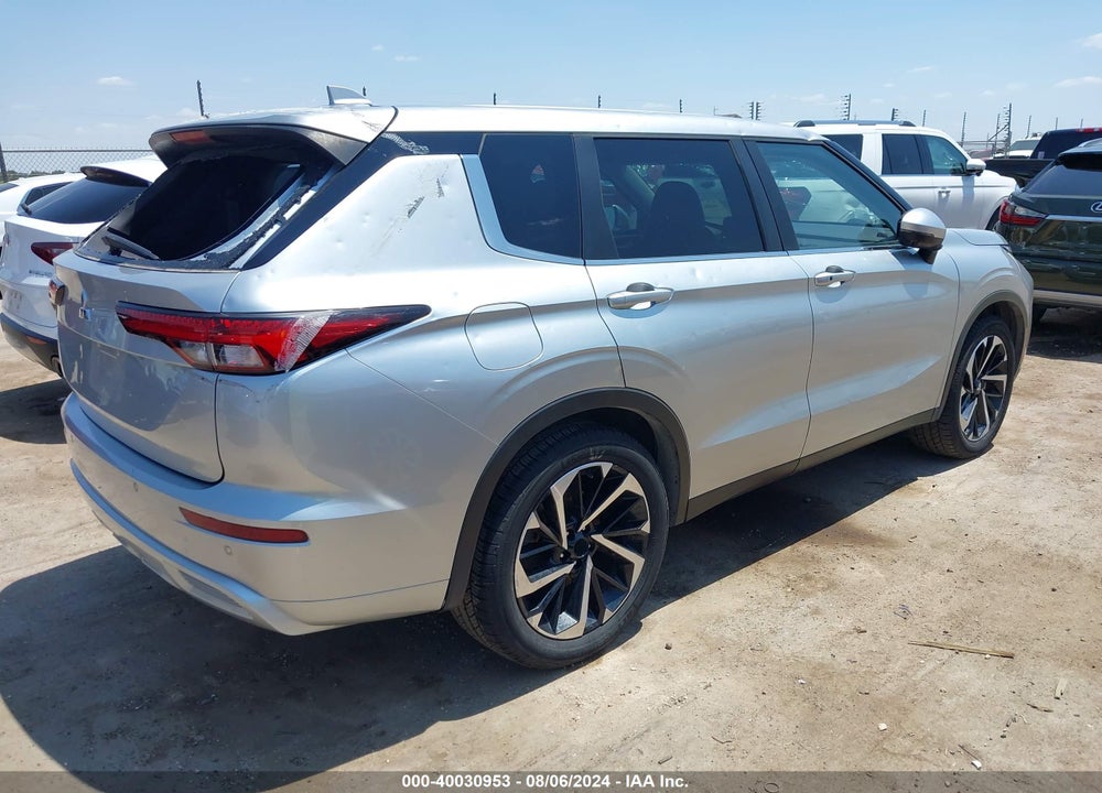 2022 MITSUBISHI OUTLANDER BLACK EDITION 2WD/SE 2.5 2WD/SE LAUNCH EDITION 2WD VIN: JA4J3UA8XNZ009695