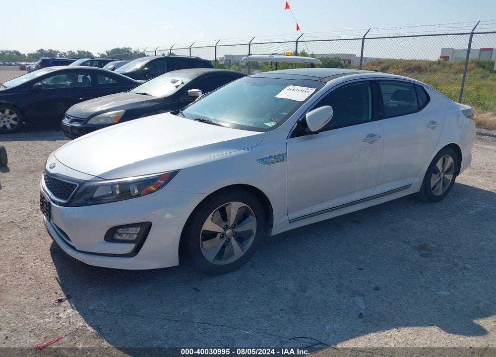 2014 KIA OPTIMA HYBRID EX VIN: KNAGN4AD6E5064608