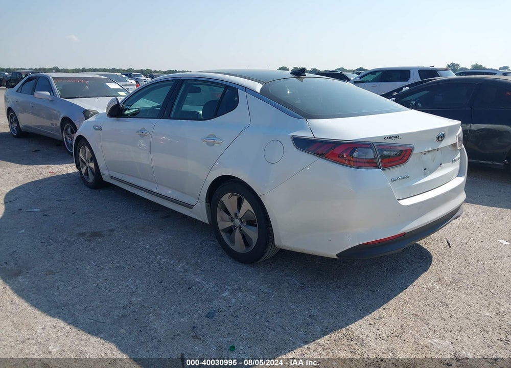 2014 KIA OPTIMA HYBRID EX VIN: KNAGN4AD6E5064608
