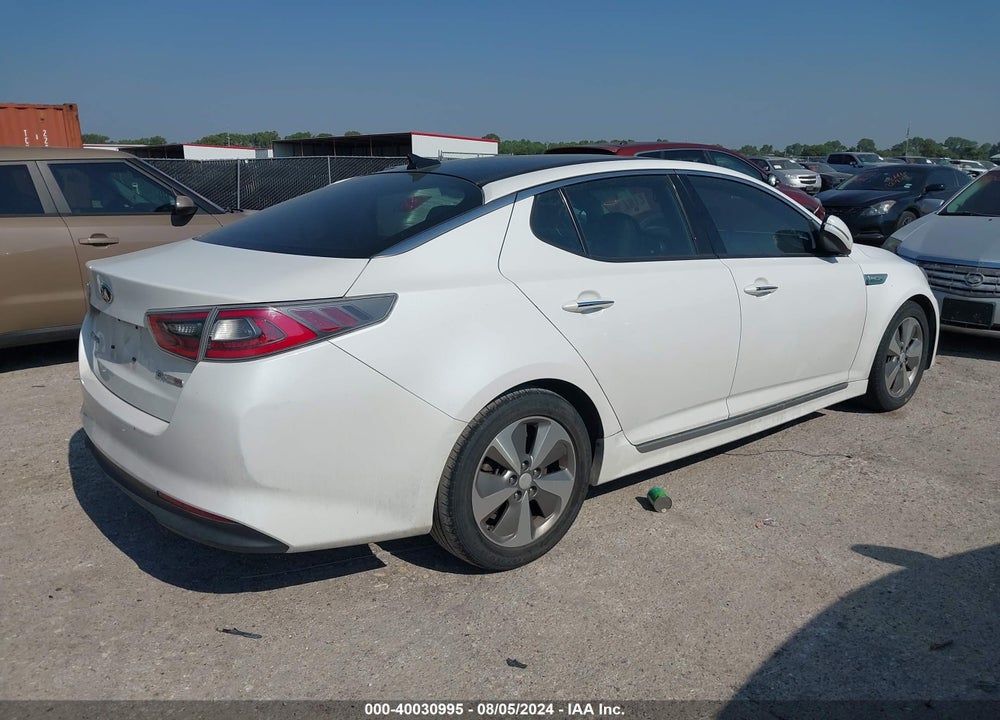 2014 KIA OPTIMA HYBRID EX VIN: KNAGN4AD6E5064608