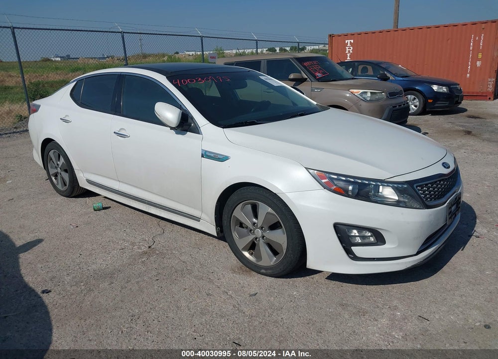 2014 KIA OPTIMA HYBRID EX VIN: KNAGN4AD6E5064608