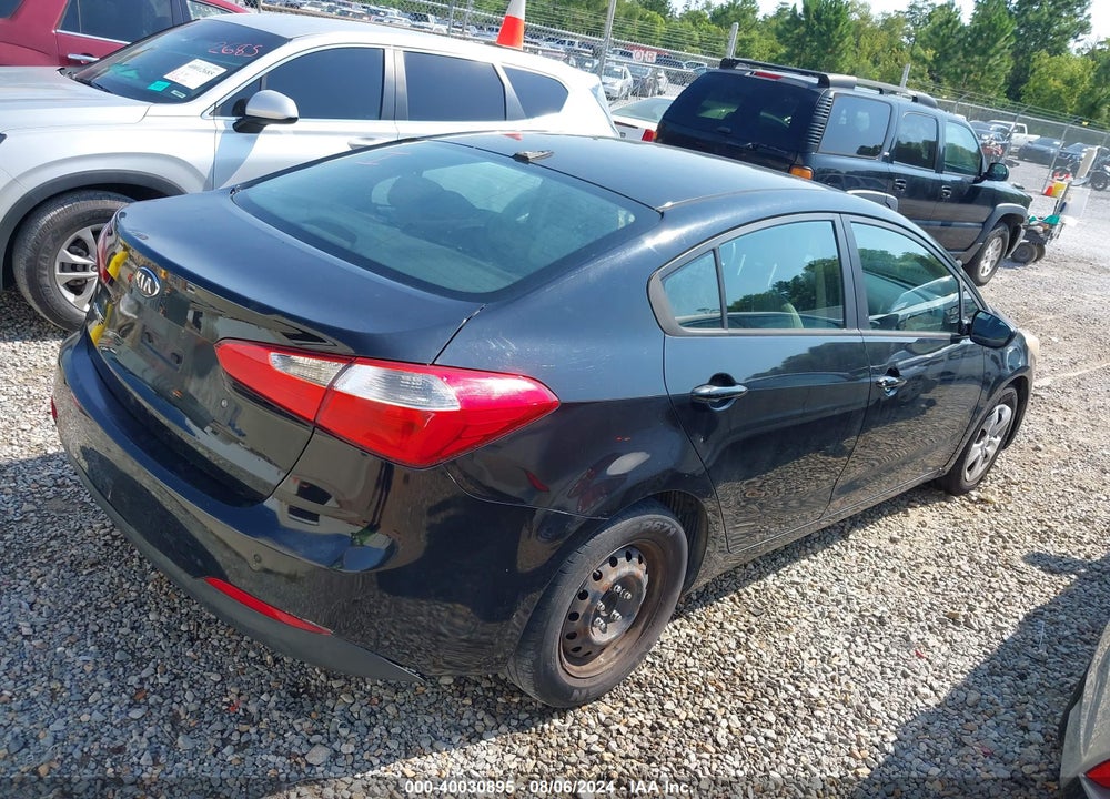 2015 KIA FORTE LX VIN: KNAFK4A63F5310604