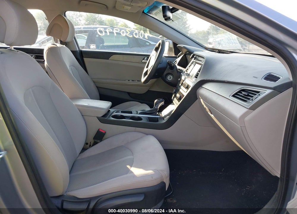 2016 HYUNDAI SONATA SE VIN: 5NPE24AF6GH363068