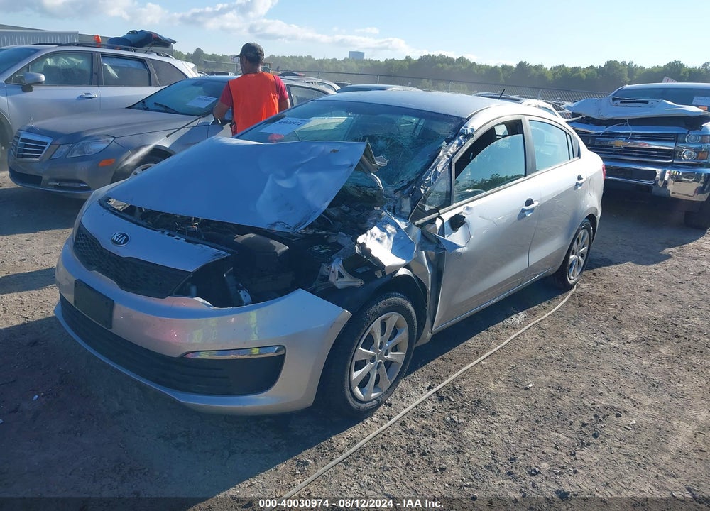 2016 KIA RIO LX VIN: KNADM4A36G6696289