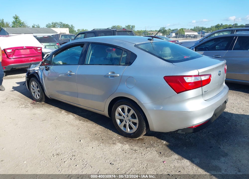2016 KIA RIO LX VIN: KNADM4A36G6696289
