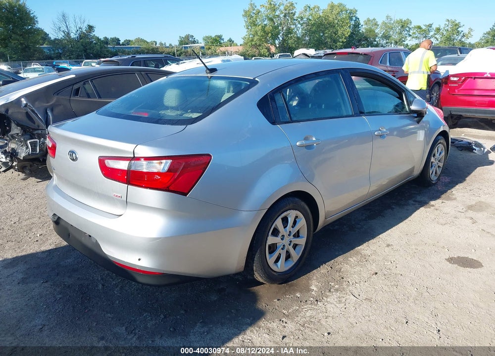 2016 KIA RIO LX VIN: KNADM4A36G6696289