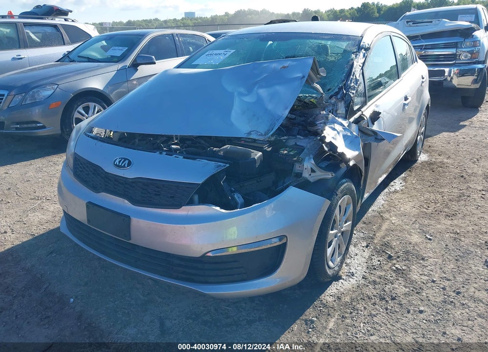 2016 KIA RIO LX VIN: KNADM4A36G6696289