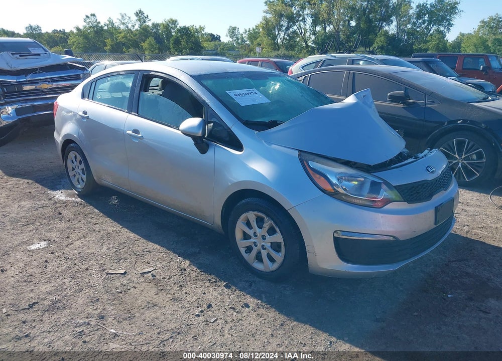 2016 KIA RIO LX VIN: KNADM4A36G6696289