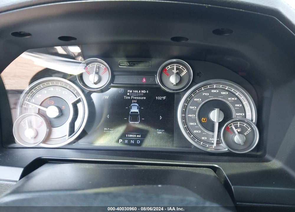 2014 RAM 1500 LONGHORN LIMITED VIN: 1C6RR7PTXES376343
