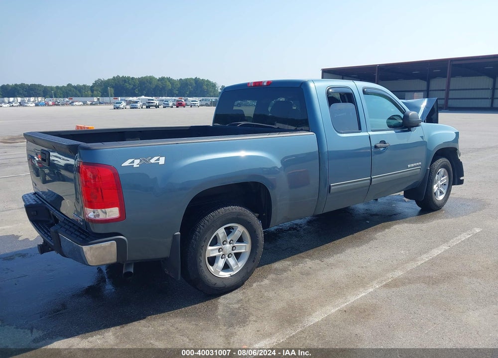 2011 GMC SIERRA 1500 SLE VIN: 1GTR2VE38BZ309960
