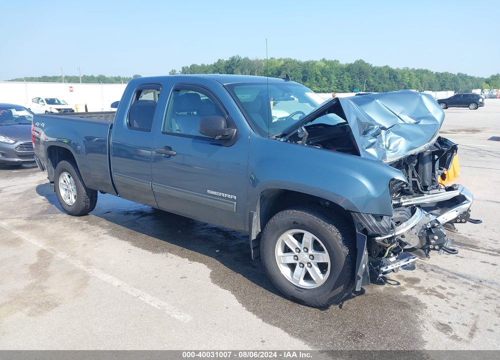 2011 GMC SIERRA 1500 SLE VIN: 1GTR2VE38BZ309960