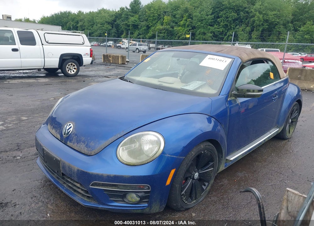 2013 VOLKSWAGEN BEETLE 2.0T VIN: 3VW7T7ATXDM826068