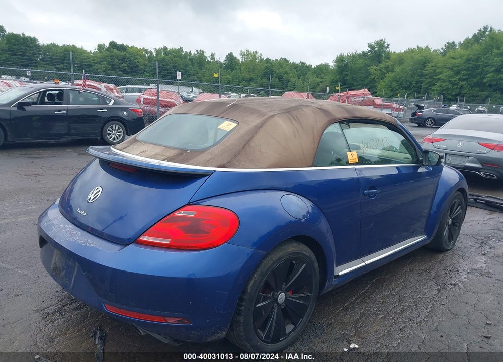 2013 VOLKSWAGEN BEETLE 2.0T VIN: 3VW7T7ATXDM826068