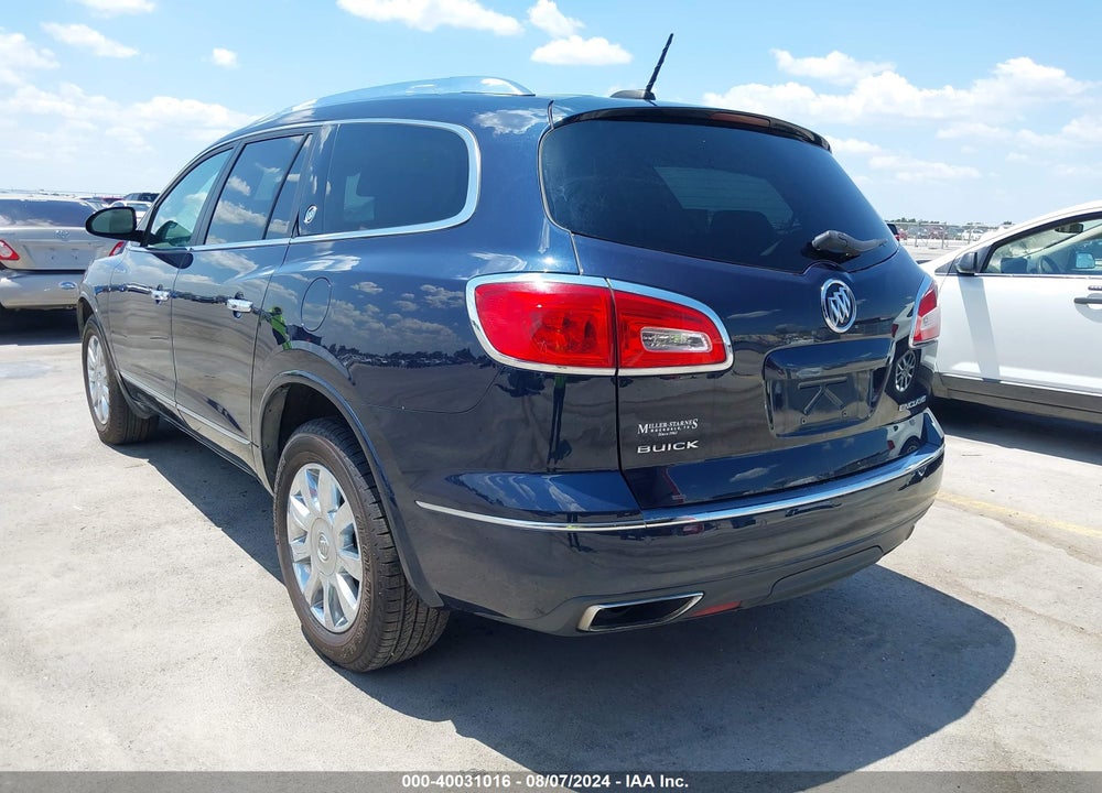 2017 BUICK ENCLAVE PREMIUM VIN: 5GAKRCKD3HJ295120