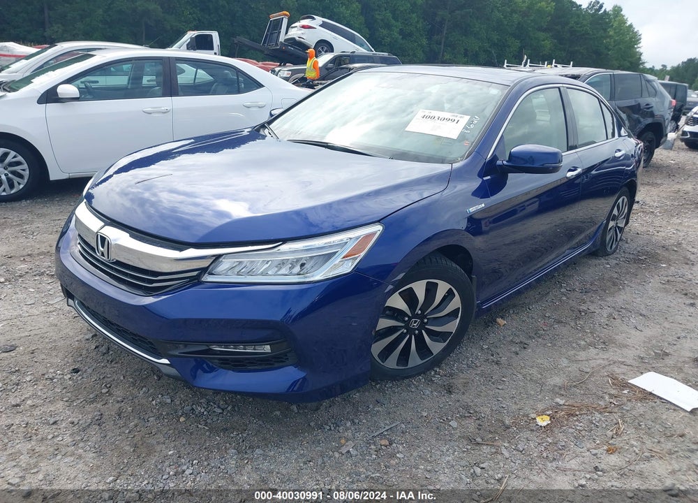 2017 HONDA ACCORD HYBRID TOURING VIN: JHMCR6F74HC004314