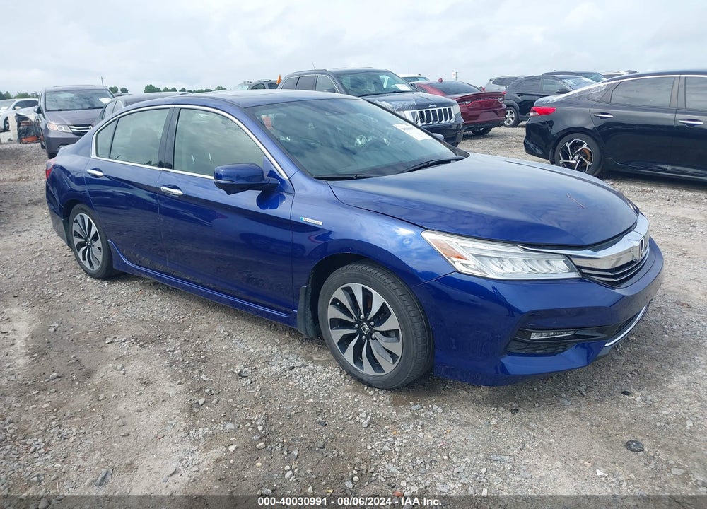 2017 HONDA ACCORD HYBRID TOURING VIN: JHMCR6F74HC004314