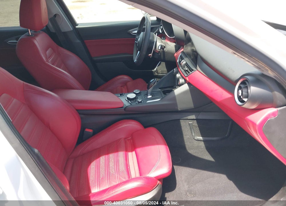 2019 ALFA ROMEO GIULIA TI SPORT RWD VIN: ZARFAMBN4K7600883