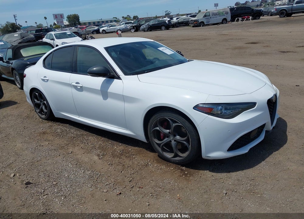 2019 ALFA ROMEO GIULIA TI SPORT RWD VIN: ZARFAMBN4K7600883