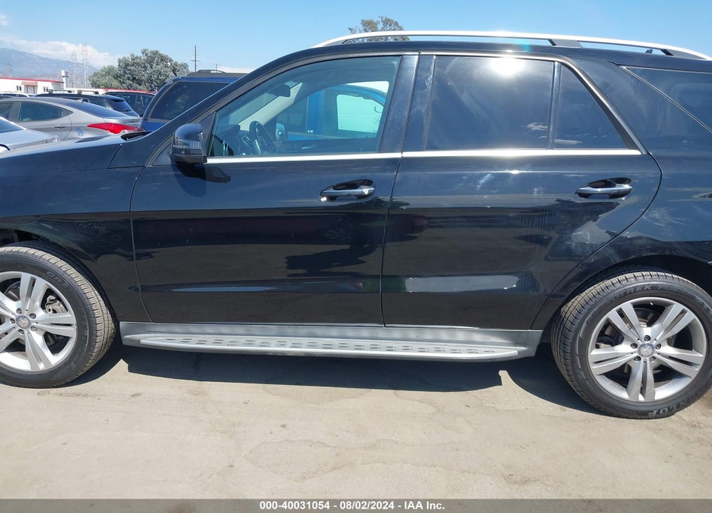 2015 MERCEDES-BENZ ML 350 VIN: 4JGDA5JB3FA607648