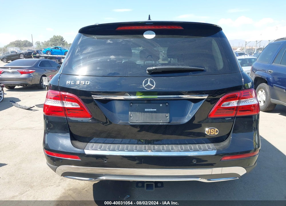 2015 MERCEDES-BENZ ML 350 VIN: 4JGDA5JB3FA607648
