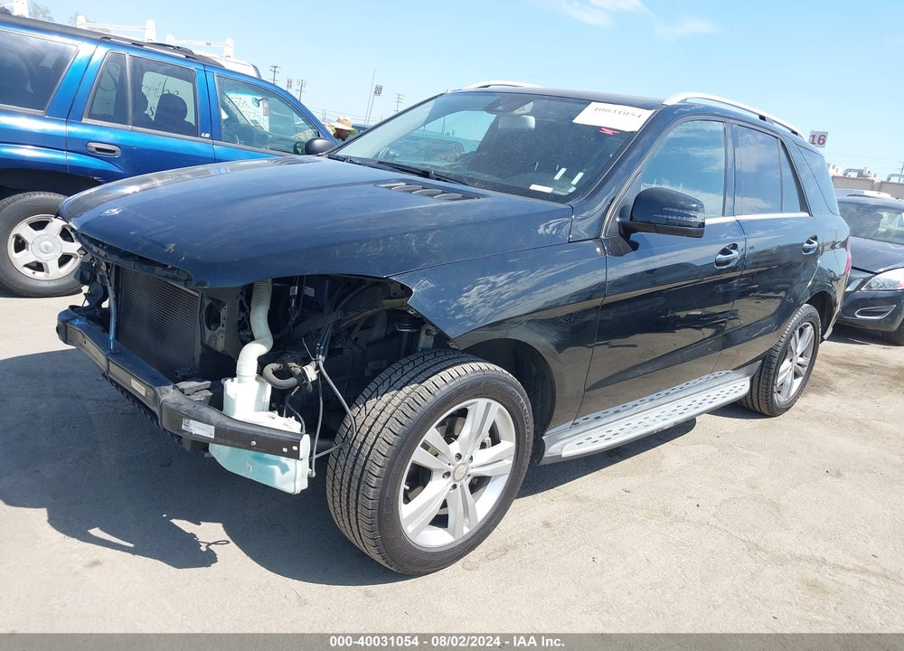 2015 MERCEDES-BENZ ML 350 VIN: 4JGDA5JB3FA607648