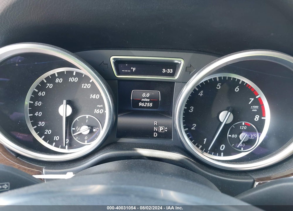2015 MERCEDES-BENZ ML 350 VIN: 4JGDA5JB3FA607648