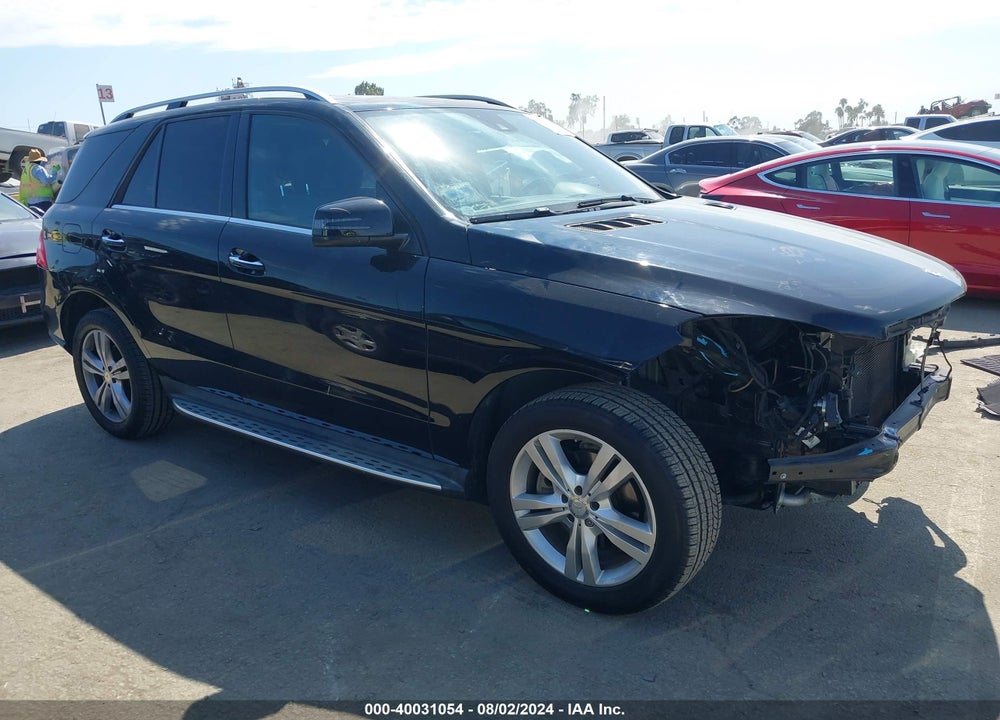 2015 MERCEDES-BENZ ML 350 VIN: 4JGDA5JB3FA607648