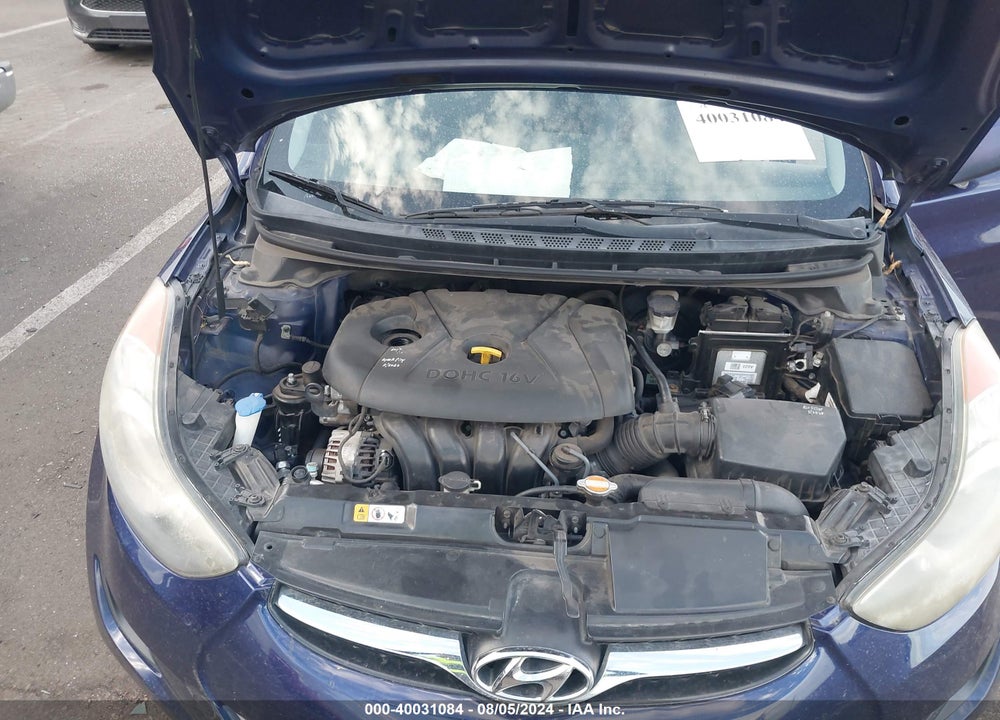 2011 HYUNDAI ELANTRA GLS VIN: 5NPDH4AE9BH029224