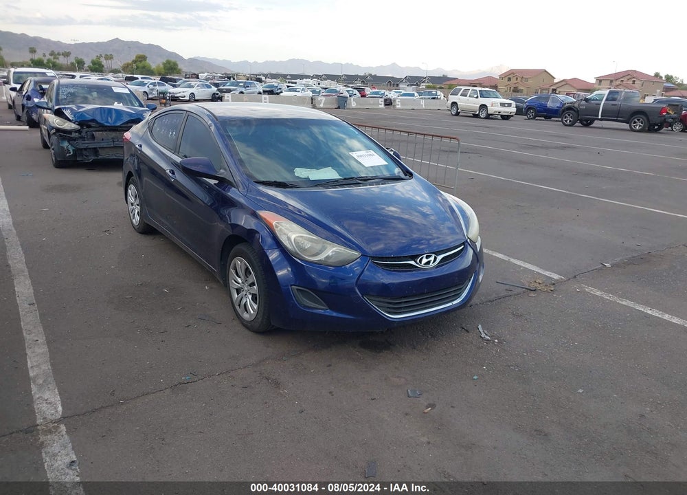 2011 HYUNDAI ELANTRA GLS VIN: 5NPDH4AE9BH029224