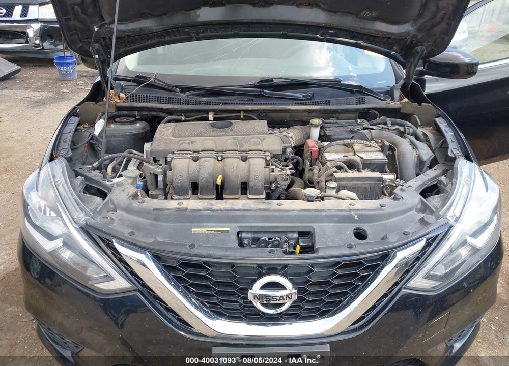 2019 NISSAN SENTRA SV VIN: 3N1AB7AP2KY294080