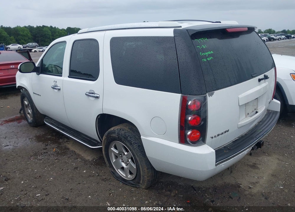 2007 GMC YUKON DENALI VIN: 1GKFK63897J189295