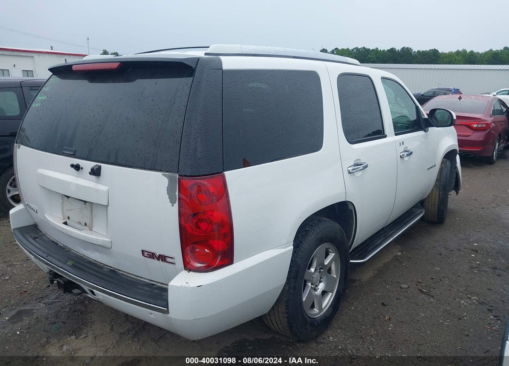 2007 GMC YUKON DENALI VIN: 1GKFK63897J189295