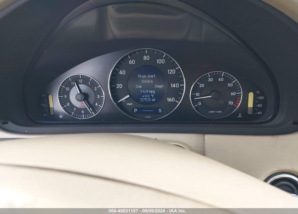 2007 MERCEDES-BENZ CLK 550 VIN: WDBTK72F07T086306