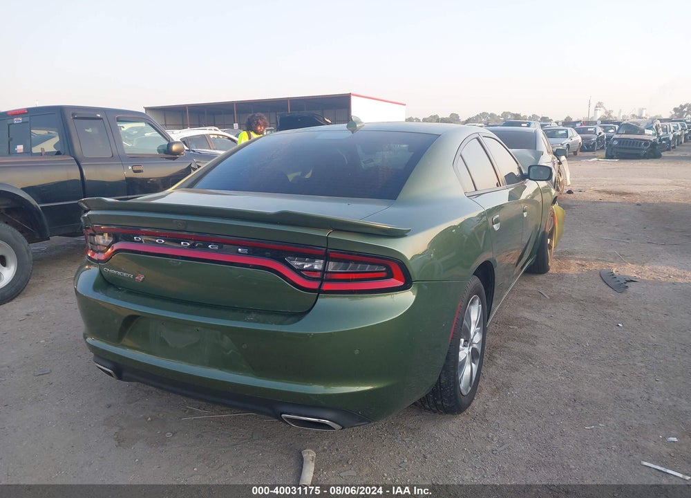 2022 DODGE CHARGER SXT AWD VIN: 2C3CDXJG4NH241072