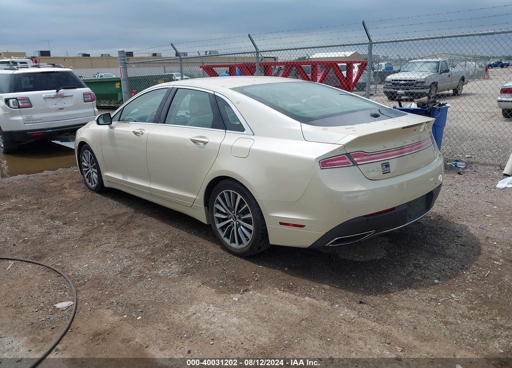 2018 LINCOLN MKZ PREMIERE VIN: 3LN6L5B97JR604099