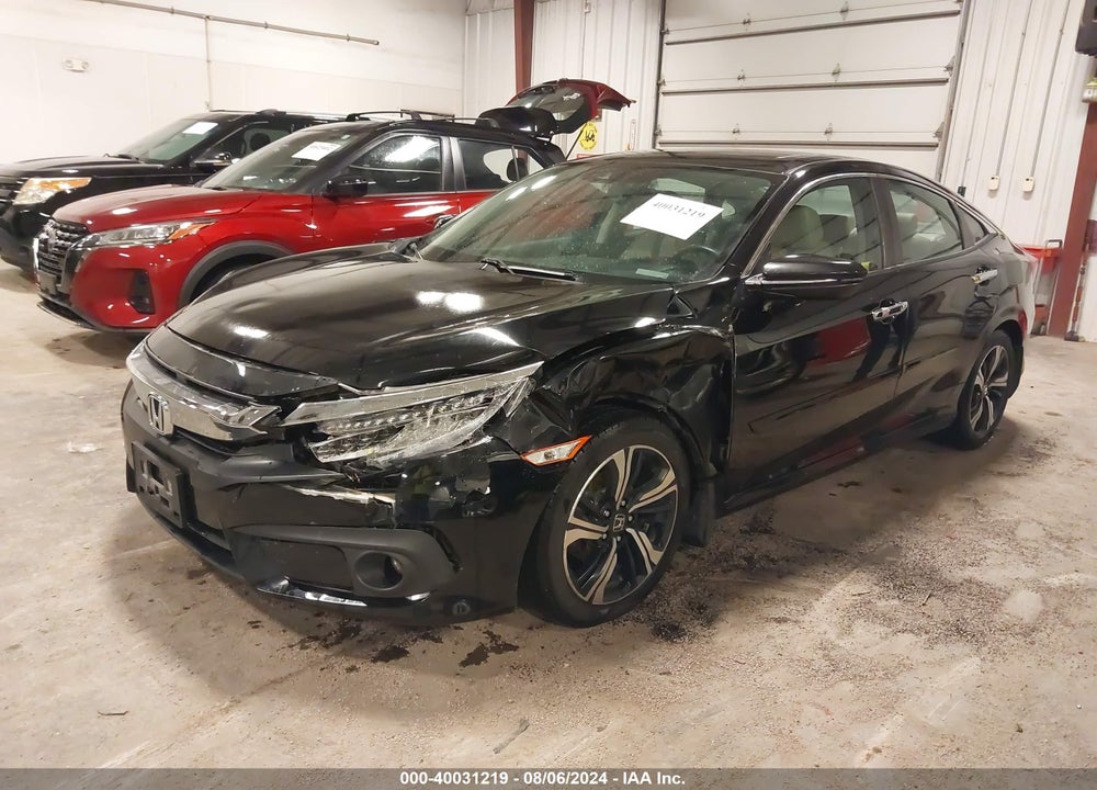 2016 HONDA CIVIC TOURING VIN: 19XFC1F9XGE002949