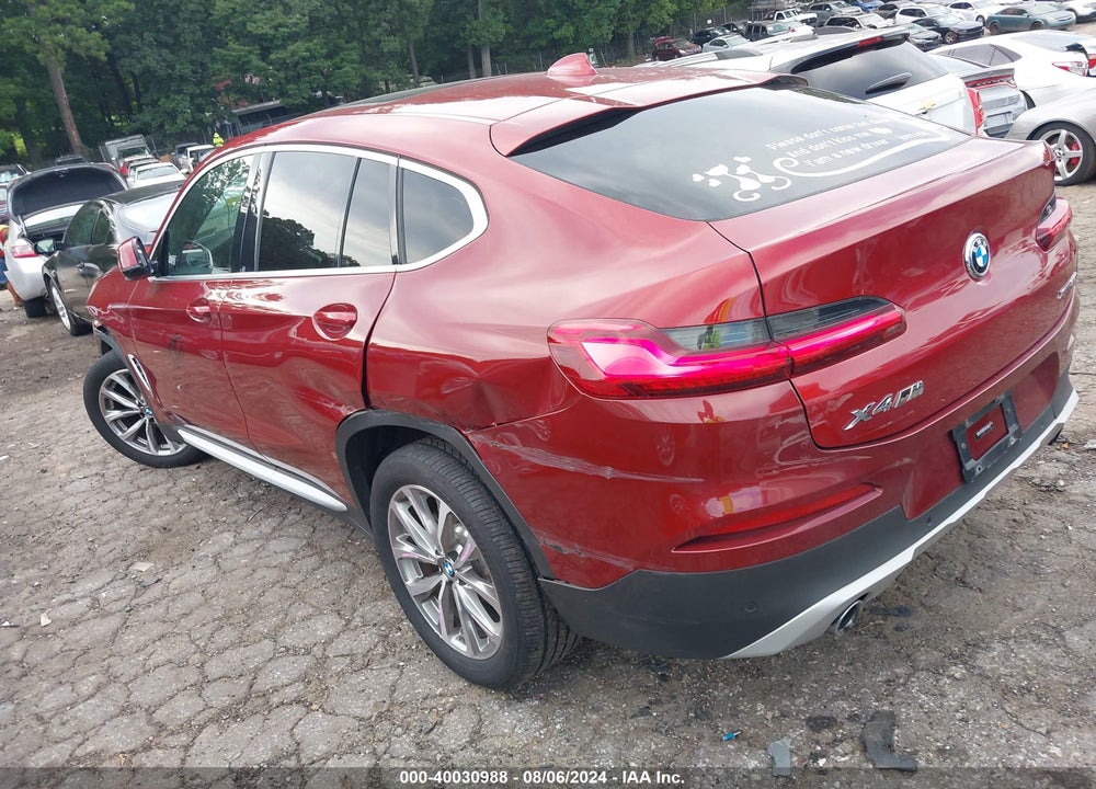 2019 BMW X4 XDRIVE30I VIN: 5UXUJ3C52KLG53634
