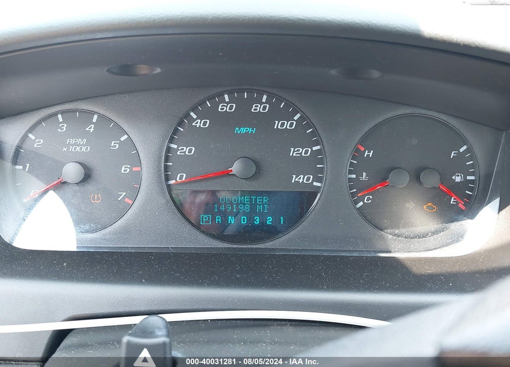 2007 CHEVROLET IMPALA LS VIN: 2G1WB58N679160295