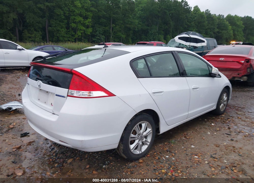2010 HONDA INSIGHT EX VIN: JHMZE2H77AS038657