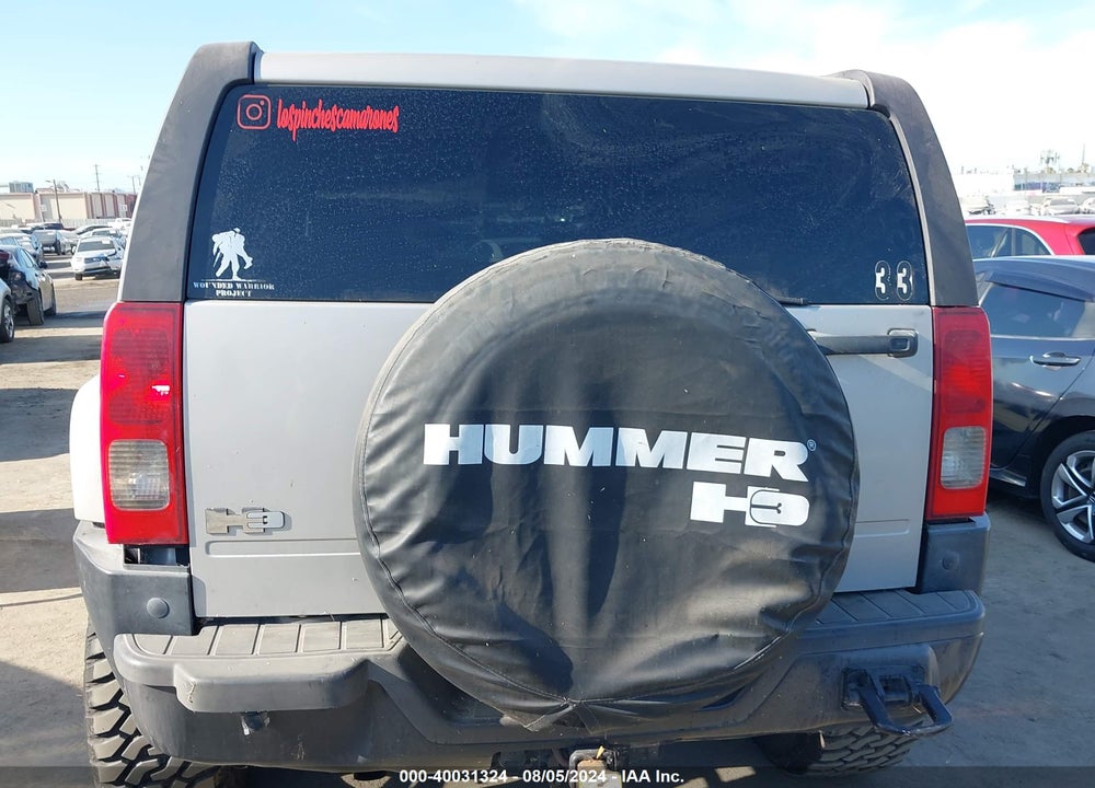 2006 HUMMER H3 SUV VIN: 5GTDN136468328534