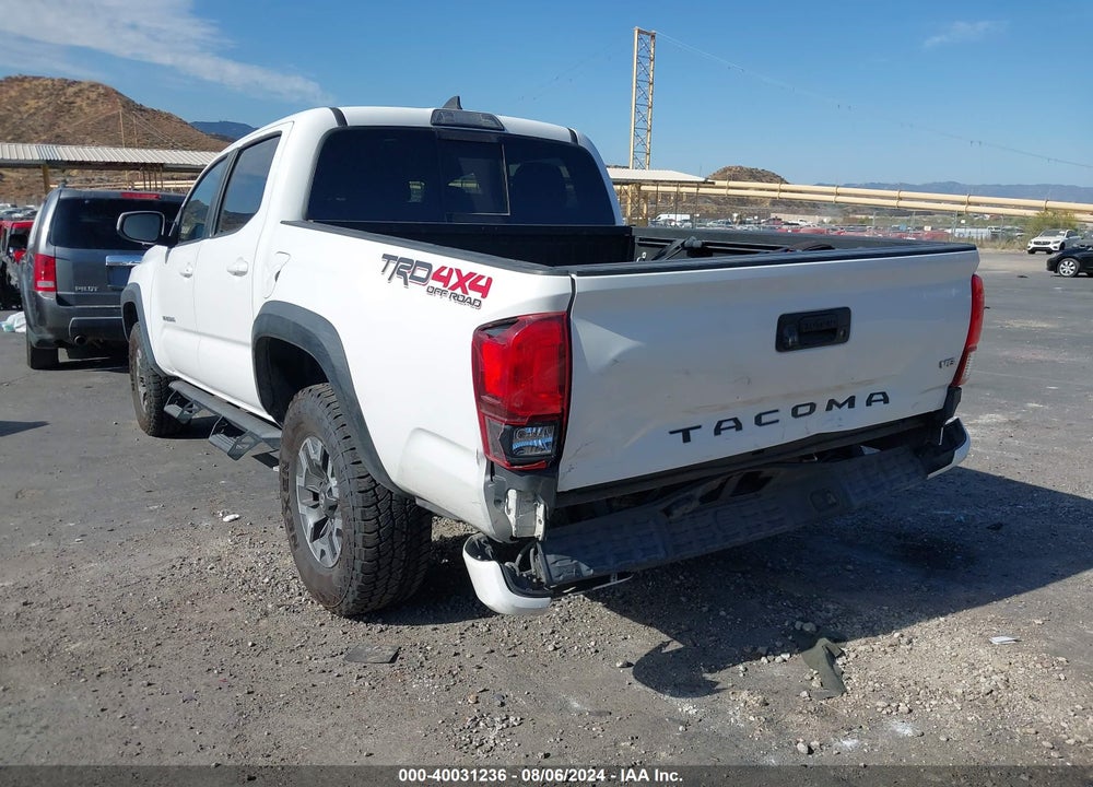 2018 TOYOTA TACOMA TRD OFF ROAD VIN: 3TMCZ5AN3JM156381