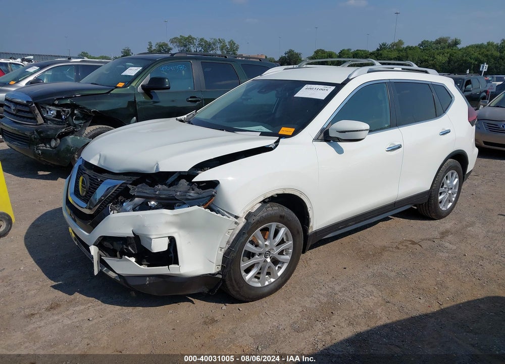2019 NISSAN ROGUE S VIN: 5N1AT2MT2KC801618